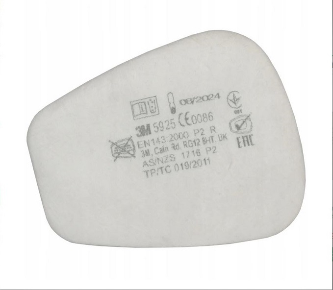 FILTR PRZECIWPYŁOWY 3M KAT. P2 - 5925