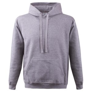BLUZA Z KAPTUREM 280G SZARA