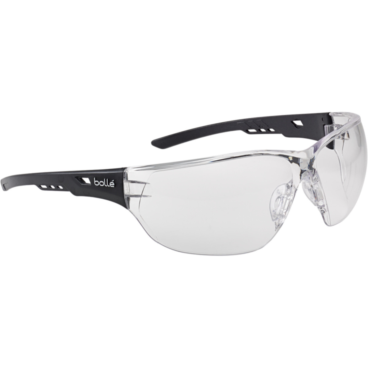 OKULARY OCHRONNE BOLLE NESSPSI (PRZEZROCZYSTE) BLACK