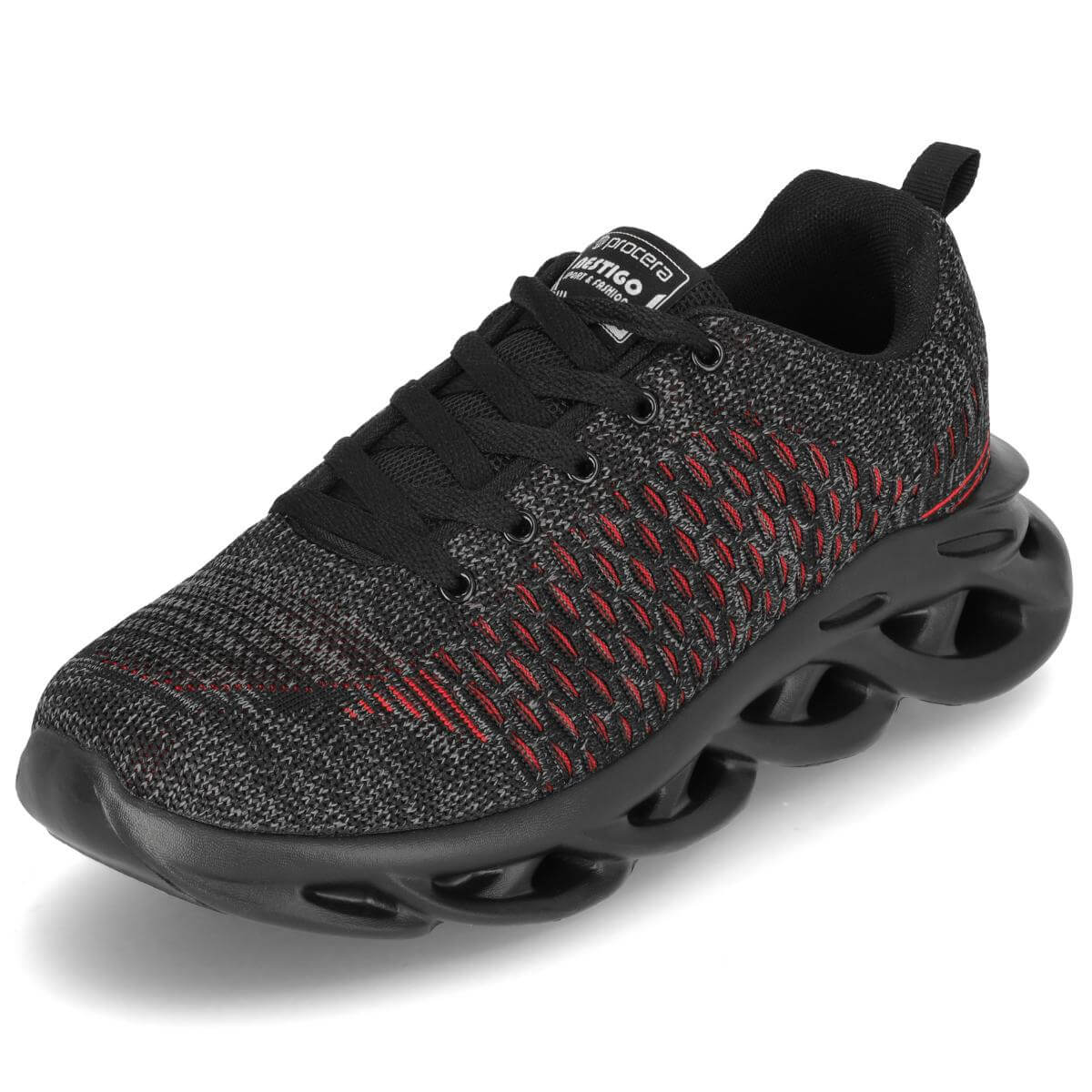 PÓŁBUTY REKREACYJNE NESTIGO BLACK/RED - obrazek 4