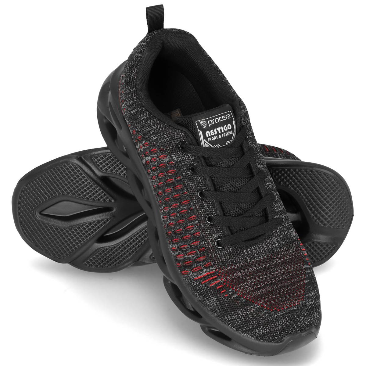 PÓŁBUTY REKREACYJNE NESTIGO BLACK/RED - obrazek 5