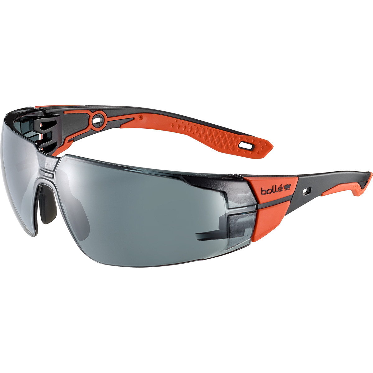 OKULARY OCHRONNE BOLLE RUSH 2.0 (PRZYCIEMNIONE) BLACK/RED - obrazek 3